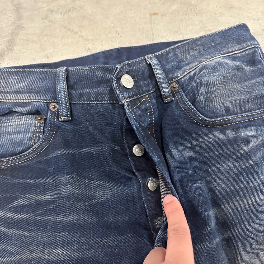 Acne Studios Men 2021M Darkside Jeans Crop - Picture 4 of 13